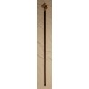 Walking stick with a Boxer-style resin knob