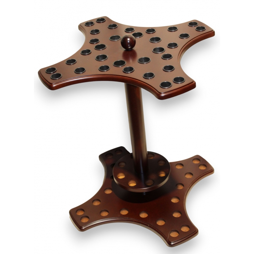 Cross-shaped rod holder for 32 rods