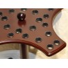 Cross-shaped rod holder for 32 rods