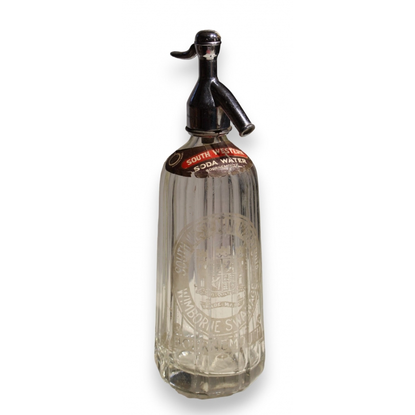 SOUTH WESTERN glass siphon