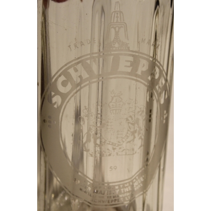 SCHWEPPES glass siphon