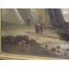 Paintings | Painting entitled ‘Port’, signed. Moinat SA  – Antiques and home décor