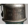 PAUL THILLIER blue glass siphon