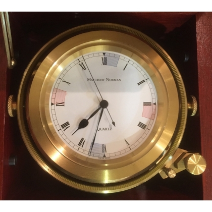 Marine clock by Matthew Norman