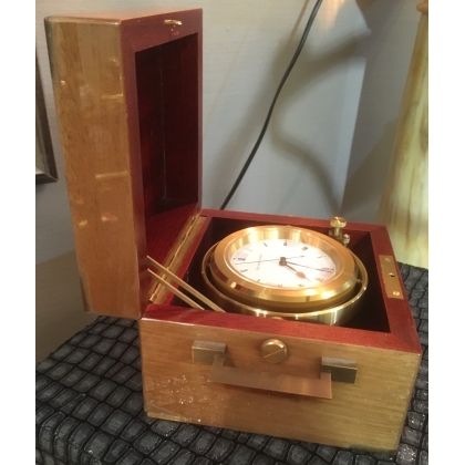 Marine clock by Matthew Norman