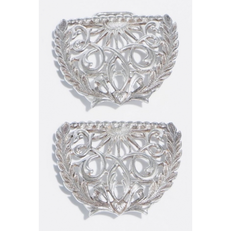 Boucle de ceinture Art Nouveau en argent 925