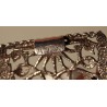 Boucle de ceinture Art Nouveau en argent 925