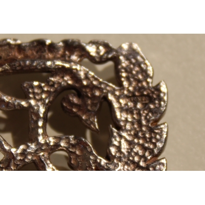 Boucle de ceinture Art Nouveau en argent 925