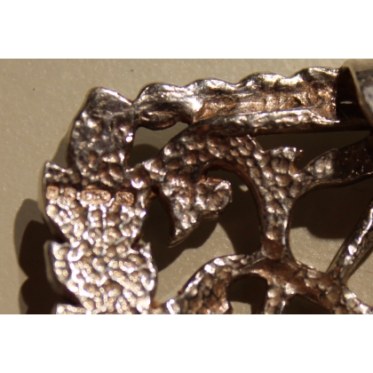 Boucle de ceinture Art Nouveau en argent 925