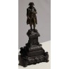 Bronze statue of Napoleon on a cast-iron plinth