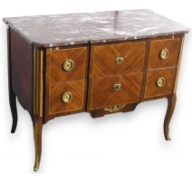 Transition marquetry commode w