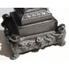 Bronze statue of Napoleon on a cast-iron plinth