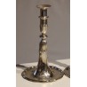 Paire de bougeoirs trompette