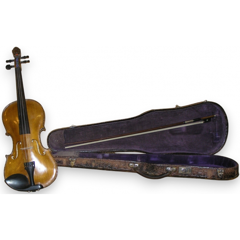 Violin with case signed Staine