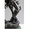 Bronze \"Outlaw\" d\'après REMINGTON