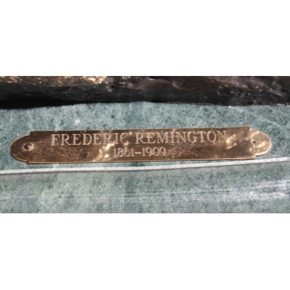 Bronze \"Outlaw\" d\'après REMINGTON