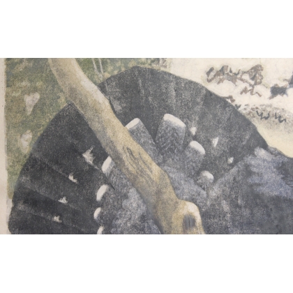 Gravure "Grand coq" signé HAINARD