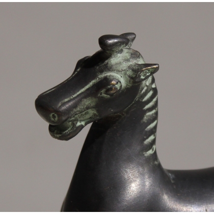 Cheval en bronze