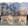 Four-panel screen. Available from  Moinat SA  - Antiques and home décor