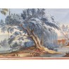 Four-panel screen. Available from  Moinat SA  - Antiques and home décor