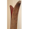 A pair of Louis ROCHAT skis with poles