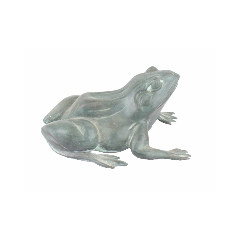 Grenouille en bronze