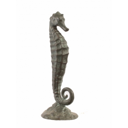 Bronze seahorse