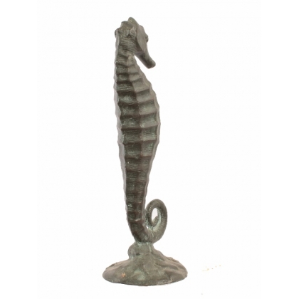 Bronze seahorse