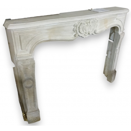 Louis-style limestone fireplace by Moinat SA – Antiques and home décor
