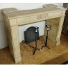 Louis XVI-style stone fireplace at  Moinat SA  - Antiques and home décor