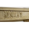 Louis XVI-style stone fireplace at  Moinat SA  - Antiques and home décor