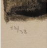 Gravure "Castor" signée Robert HAINARD