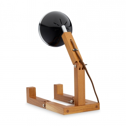 Lampe Mr. Wattson Noir brillant