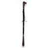 Long "Fido the Dog" shoehorn, silver-coloured