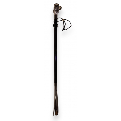 Chausse-pied long \"Chien Cocker\" argenté