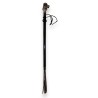 Long "Cocker Spaniel" shoehorn, silver-coloured