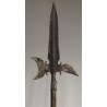 Italian wrought-iron halberd