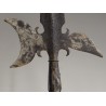 Italian wrought-iron halberd
