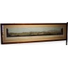 Lithographie panoramique "Genève et environs"