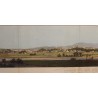 Lithographie panoramique "Genève et environs"