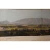 Lithographie panoramique "Genève et environs"