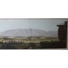 Lithographie panoramique "Genève et environs"