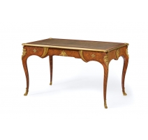 Bureau plat style Louis XV signé SORMANI