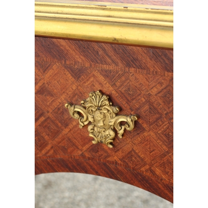 Bureau plat style Louis XV signé SORMANI
