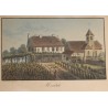 Gravure "Montet" signée J. WEIBEL 1827