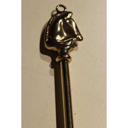 Brass "Horse" shoehorn