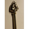 Brass "Horse" shoehorn