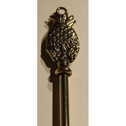 "Pineapple" brass shoehorn