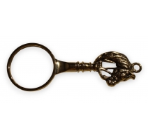 Loupe "Cheval" en laiton