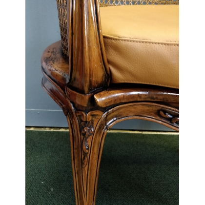 Fauteuil de bureau de style Louis XV